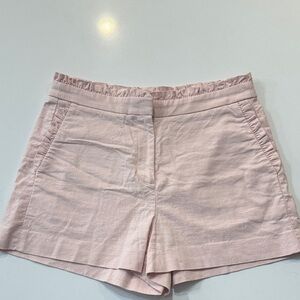 J. Crew Light Pink Ruffle Shorts | Size 6